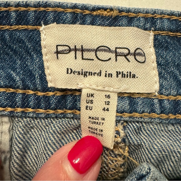 Anthropologie Pilcro Madi Denim Skirt Size 12 NWT - Picture 7 of 7